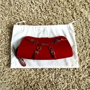 DIOR Red Latest blonde small clutch FW 03